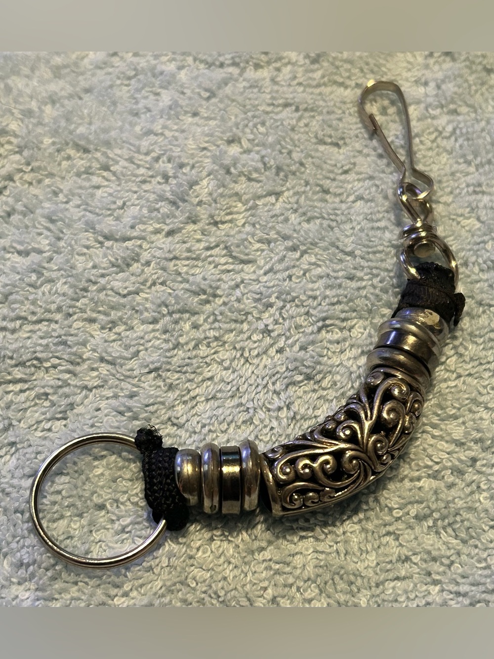 HANDCRAFTED NORSE/VIKING UNISEX KEYCHAIN/PURSE CHARM/NWOT!